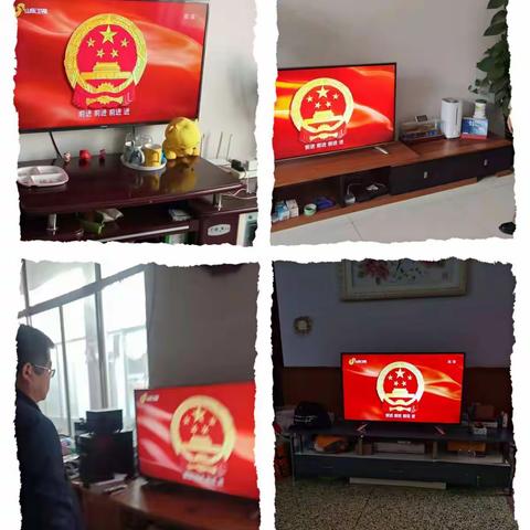 在知爱建，惠想惠干，教体争先—胡集镇中学初一一部