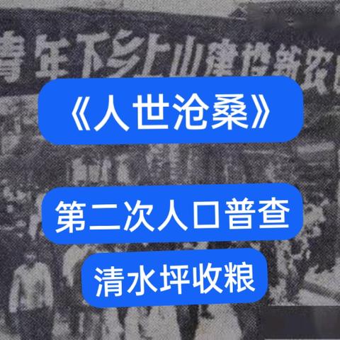 《人世沧桑》之第二次人口普查清水坪收粮