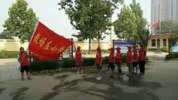 创城，教场庄小学在行动……
