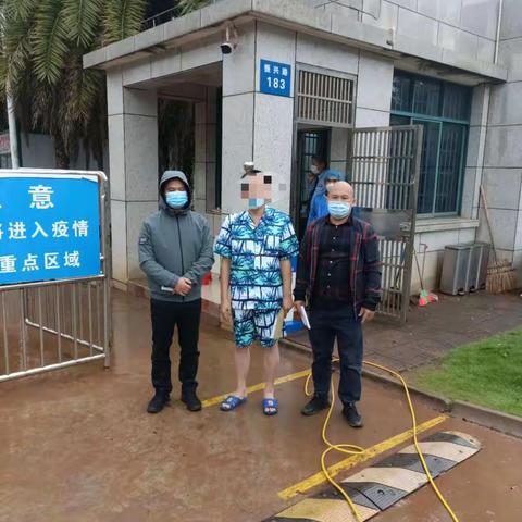 临高县司法局南宝司法所前往海南省琼山监狱无缝对接刑满释放人员