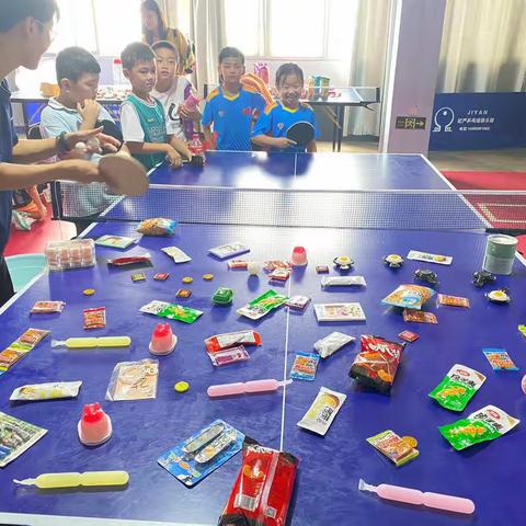 纪严乒乓暑假班结业活动-邀请您