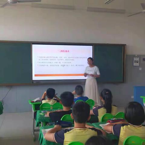 珍爱生命，预防溺水--垦利区第四实验小学举行防溺水安全应急演练