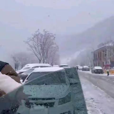 孙子喜乐乐嬉雪