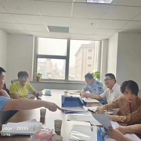 郭芹局长督导国家食品安全示范城市省级复审迎查情况