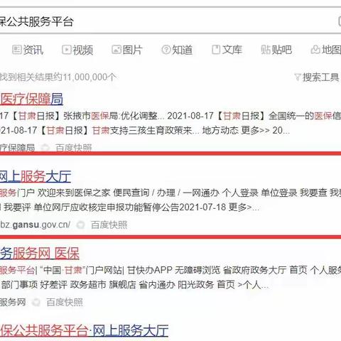 甘肃省医保公共服务系统注册缴费指南