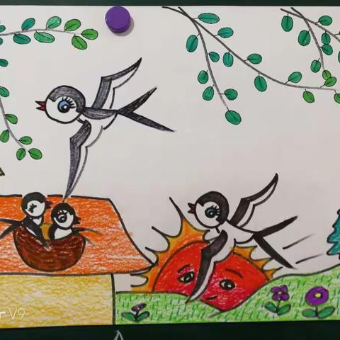 11月18日绘画班培训情况