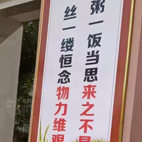 桂江中心小学——爱粮节粮活动进行中