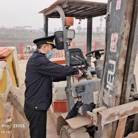 执法支队开展重污染天气应急检查