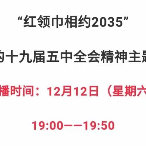 同心县石狮中学少先队员积极观看“红领巾相约2035”——学习党的十九届五中全会精神主题云队课