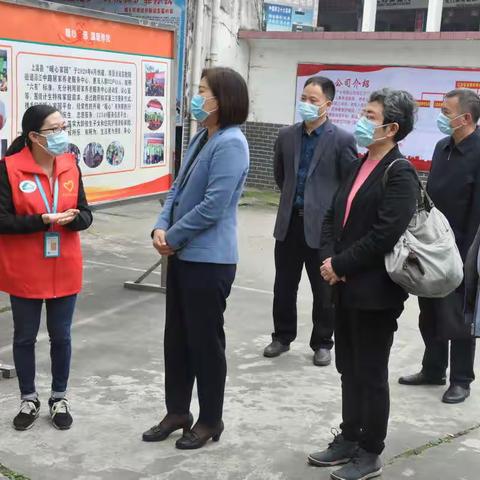 中国计生协家庭服务部部长刘秀萍莅临上高县调研