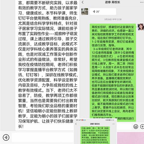 视导促成长 把脉提质量-绿园区进修学校线上视导