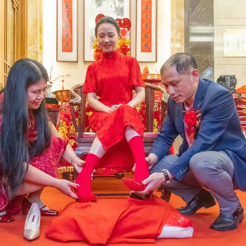 陈洧欣女儿陈佳钰喜结良缘