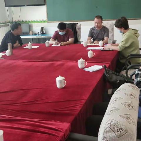 平安堡学区克梨木联合小学开展复学前疫情防控演练