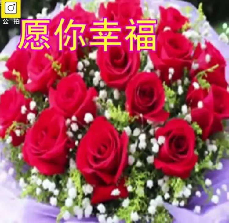 最美祝福送给你，祝你中秋节，国庆节开心快乐。🌹💐（副本）（副本）