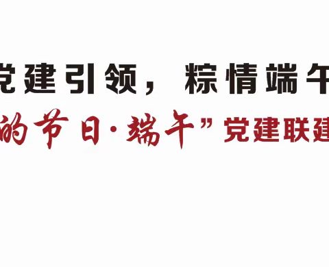 “党建引领，粽情端午”暨“我们的节日•端午” 党建联建主题活动