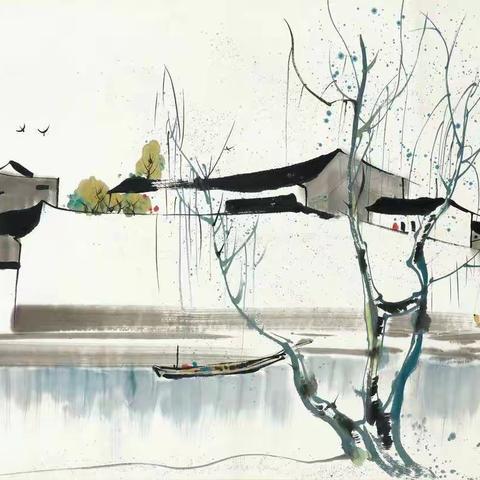 吴冠中绘画作品鉴赏
