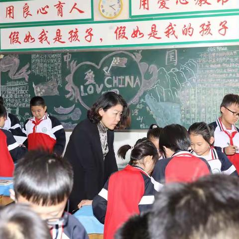 接天莲叶无穷碧，映日荷花别样红——县教研室来我校视导工作记录，及数学组新教师展示记录