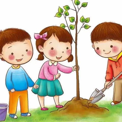 【单县经济开发区实验小学】三二级部劳动教育——植树，浇花