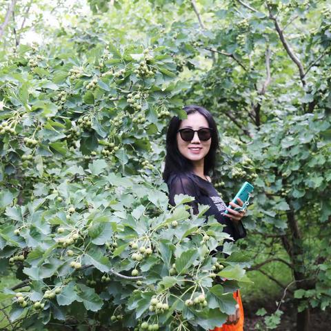 晨练之后的臭美