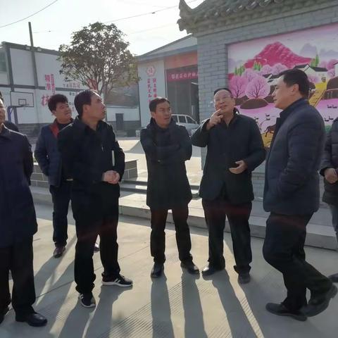 贺乐军副局长检查栗峪口村美丽乡村建设