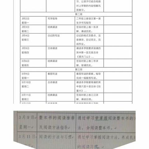 战疫情停课不停学---白银区第六小学空中课堂我们在行动纪实（二）