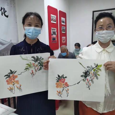 民治社区长青老龄大学———“国粹传承，笔墨丹青”