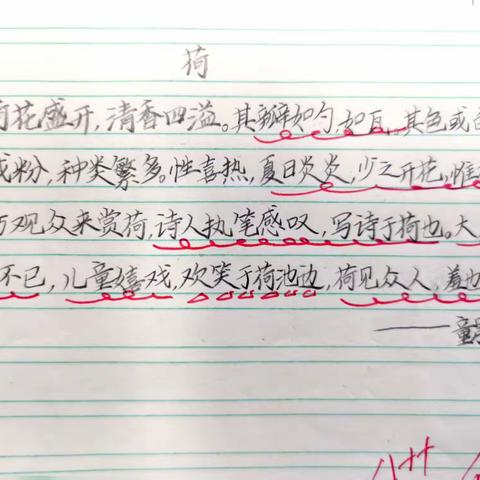 西江小学406班小古文仿写佳作集