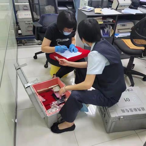 建设银行广州越秀支行开展现金及物品保管突击检查