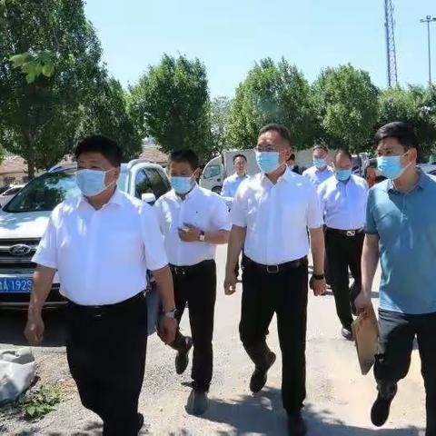 副区长于杰一行到智远街道调研