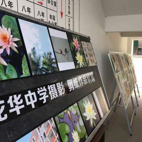 龙华中学举办学生艺术作品展