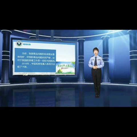 科尔沁区铁路第一小学一年一班观看《健康人生，绿色无毒》——我们在行动