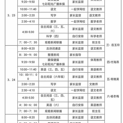 线上教学进行时……