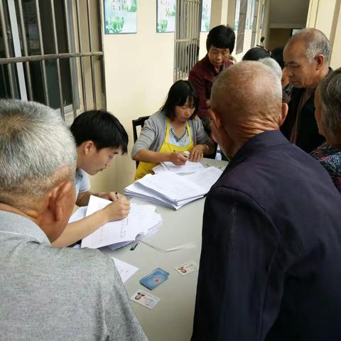 黄坊乡卫生院开展公共卫生服务陈岭行