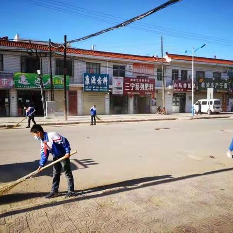 白马小学 “小手拉大手 美丽家园齐动手”活动