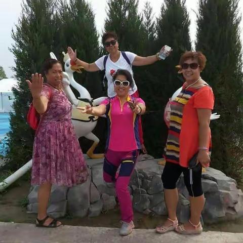 姐妹查干湖一日游开心快乐