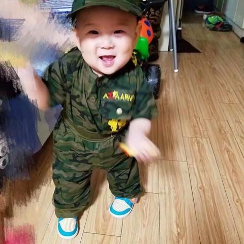 亲爱的宝贝，一周岁生日快乐