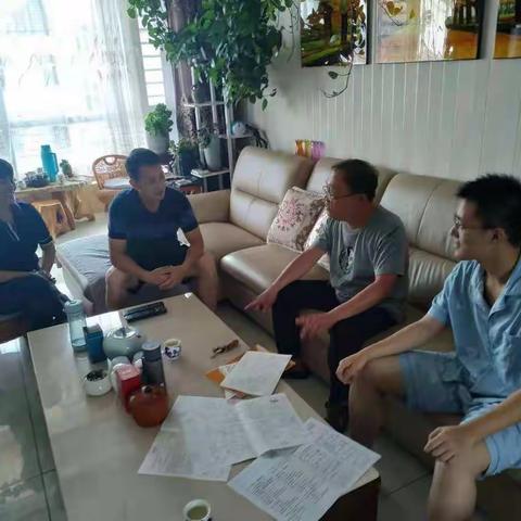 暑期监督学习不打烊——青州二中高二7班8班家访纪实