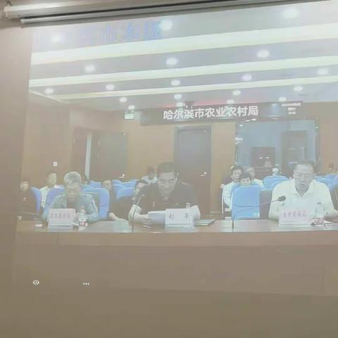 海伦市大棚房办全体同志收看省‘大棚房’问题专项清理整治行动总结视频会议