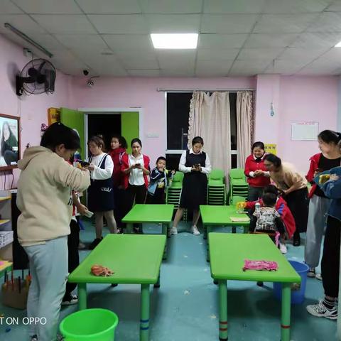 2019年小明星幼儿园开展84消毒液配比比赛