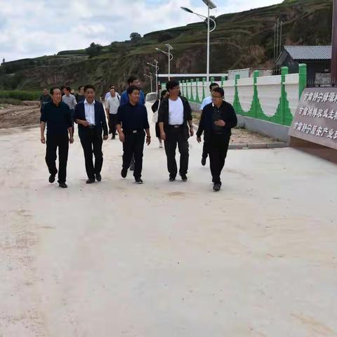 静宁县政协杨主席一行赴原安镇开展农村“三变”改革考察调研