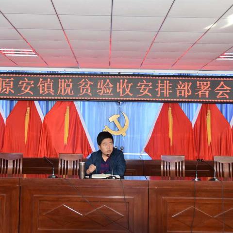 原安镇召开脱贫验收工作安排部署会议
