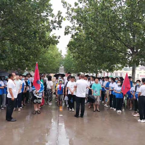 实践活动助力未成年人思想道德建设—庄寨镇中心小学爱国教育实践活动