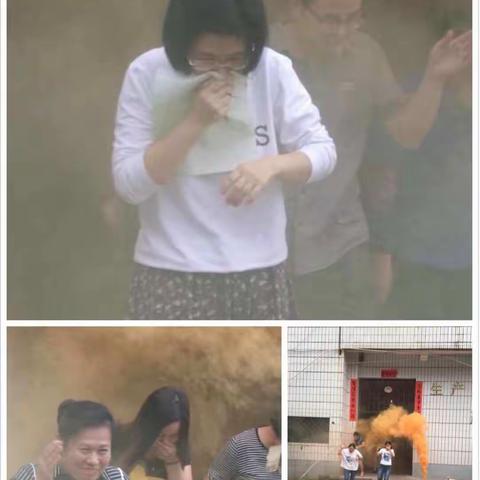 康山社区组织开展安全消防大演练活动