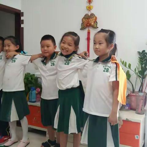 今天我有五个孩子