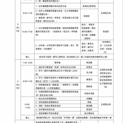 涉县固新镇中心校暑期校本培训纪实(一)