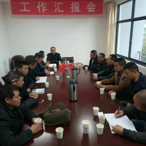 景宁安泰矿业党支部工作汇报会