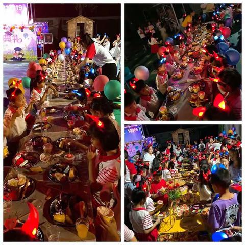 瓦店快乐童年幼儿园大班毕业典礼———勇敢之夜《今夜不回家》