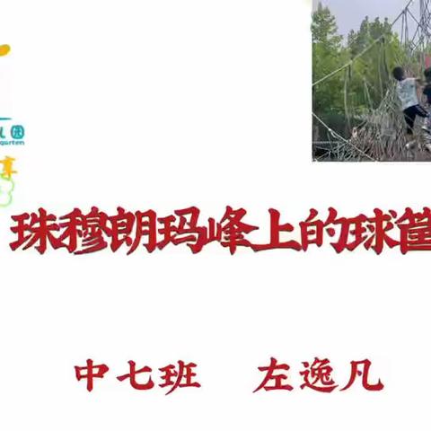 【中班幼儿游戏行为解读】珠穆朗玛峰上的球筐