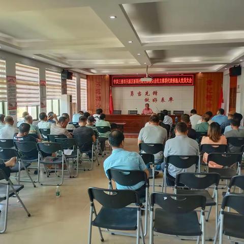 中共三亚市天涯区新联村总支部委员会召开民主推荐代表候选人党员大会