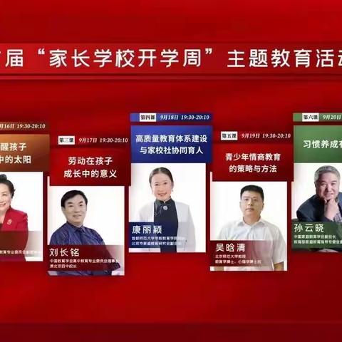 连州市东陂镇中心幼儿园开展家长学校线上主题教育活动简报